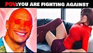 The Rock Becoming Uncanny (You are fignting against)