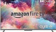Amazon Fire TV 55" Omni QLED Series 4K UHD smart TV, Dolby Vision IQ, Fire TV Ambient Experience, local dimming, hands-free with Alexa