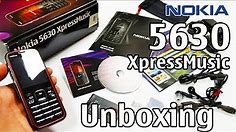 Nokia 5630 XpressMusic Unboxing 4K with all original accessories RM-431 review