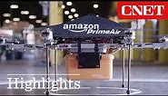 Watch Amazon Reveal Drone Delivery Fleet (New Photos)