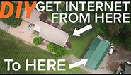 How To get Internet From a House To Outbuildings, Barn, Studio, Office, Setting Up a Wifi Bridge