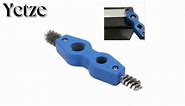 Yctze 4 in 1 Pipe Cleaner Tool, Battery Cleaning Tool, Steel Battery Terminal Cleaning Brush for Battery Terminals Pipes