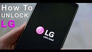 LG SIM Unlock Factory Code for ANY CDMA GSM LG Model