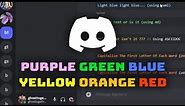 How to type in color on Discord (change text color in discord) in year 2024