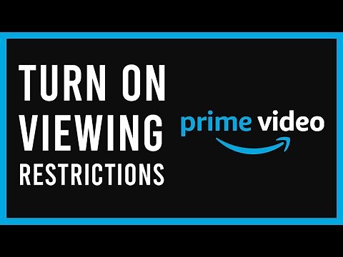 How to Enable Parental Controls on Amazon Prime Video (Viewing Restrictions)