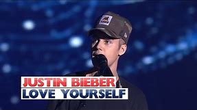 Justin Bieber - 'Love Yourself' (Live At Jingle Bell Ball 2015)