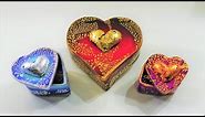 Heart Box in Polymer Clay, a Tutorial.