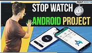 Stopwatch App Tutorial Using Kotlin - Android Studio Project