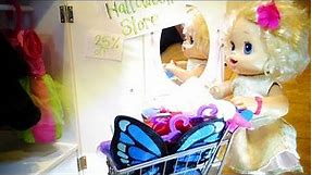 BABY ALIVE Shopping For Halloween Costumes!! Yay!! Baby Alive Videos