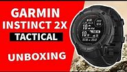 Garmin Instinct 2X Solar Tactical Black Unboxing and Review