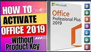 How to Active Microsoft Office 2019 Without key | 2024 |