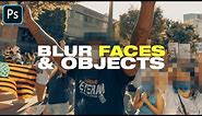 How to Blur Faces & Objects - Adobe Photoshop CC Tutorial (2020)