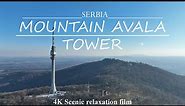 Flying Over Mountain Avala Tower, Serbia - DJI Mavic 3 Cinematic Drone 4K Video With Calming Music