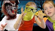 MYSTERY BiRTHDAY with Scooby Doo!! Adley and Friends party with Monsters, eat cake, & open presents