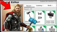 MAKING GOD THOR A ROBLOX ACCOUNT (ROBLOX) THOR IN JAILBREAK!