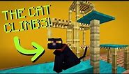 Minecraft 1.14, MCPE | How to make a Realistic Cat Tower