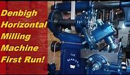 Denbigh Mill First Run, Split Pulley Bushing and Lacing Flat Belts - Belt Driven Machine Shop