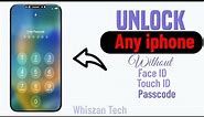How to Unlock iPhone without the passcode