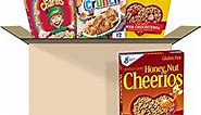 General Mills Cereal Breakfast Variety Pack, Cheerios, Cinnamon Toast Crunch, Lucky Charms, Full size boxes, 4 ct : Amazon.com.au: Pantry Food & Drinks