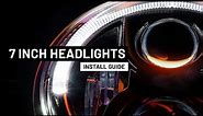 STEDI™ 7 Inch Headlight Unit | Install Guide