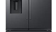 Samsung ADA 31 Cu. Ft. 3-Door French Door Refrigerator With Water & Ice Dispenser in Black Steel - RF32CG5400MTAA