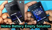 Nokia 216 Battery Empty Solution / All Nokia Mobile Battery Empty Problem Fix 100% Working
