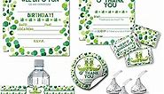 Amanda Creation Deluxe Wee Bit O' Fun St. Patrick's Birthday Party Bundle Includes 20 Invitations & Thank You Cards & Envelopes + 2 Sizes of Stickers, & Water Bottle Labels!