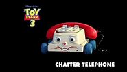 TOY STORY 3 - introducing Chatter Telephone from Disney Pixar - On Disney DVD & Blu-Ray
