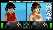[Hack] Dead or Alive 2 (Dreamcast vs Dreamcast) Graphics Comparison - Dual Longplay