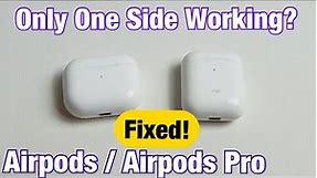 AirPods: Only One Side Working? Easy Fixes!