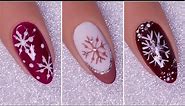Snowflake Nail Art Ideas | Nails Art Tutorial | New Nail Art Designs