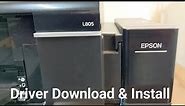 How to download and Install epson L805 printer driver easily