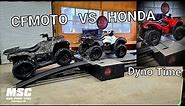 Honda Foreman & Honda Rancher vs CFMOTO CFORCE 500 on the Dyno