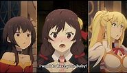 Yunyun wants Kazuma's Baby, Megumin and Darkness is Jealous | Konosuba - Legend of Crimson