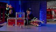 ACTION HEROES FIRE BRIGADE l PLAYMOBIL Commercial l 15" NL