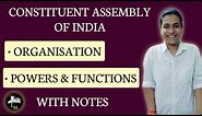 Constituent Assembly of India with Notes