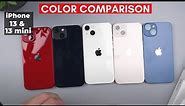 iPhone 13 / 13 Mini: All Colors In-Depth Comparison! Which is Best?