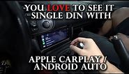 One of the best compact 1DIN Universal radio | Joying Install into a S2000