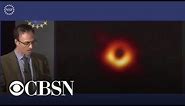 Scientists reveal first photo of a black hole