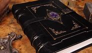 Making a Huge Heavy Spell Book / Grimoire! (Build Video)