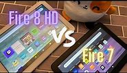 Amazon Fire 7 Tablet vs. Fire 8 HD - Which is Right for You?