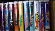 Disney VHS Collection part 1 original video small collection