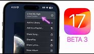 iOS 17 Beta 3 Released - What’s New?