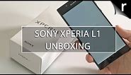 Sony Xperia L1 Unboxing, Setup & Hands-on Review