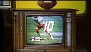 Magnavox Touch-Tune Color Television - "NFL Sweepstakes" (Commercial, 1976)