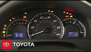 2014.5 Camry How-To: Dashboard Warning Lights | Toyota