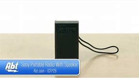 Sony Portable Radio With Speaker ICF-P26 - Overview