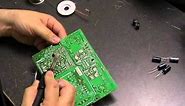 Repairing a Dell 1905FP - 1907FP monitor - Part 2 Board repair