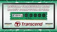 Transcend 4GB DDR3 1333 MHZ Computer Ram Unboxing | How To Install Transcend 4GB Ram In Desktop