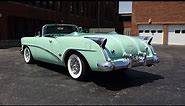 1954 Buick Skylark Convertible in Lido Green & Engine Sound on My Car Story with Lou Costabile